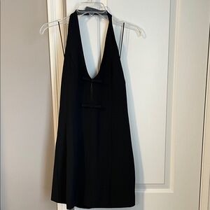 Abercrombie & Fitch Black Backless Dress